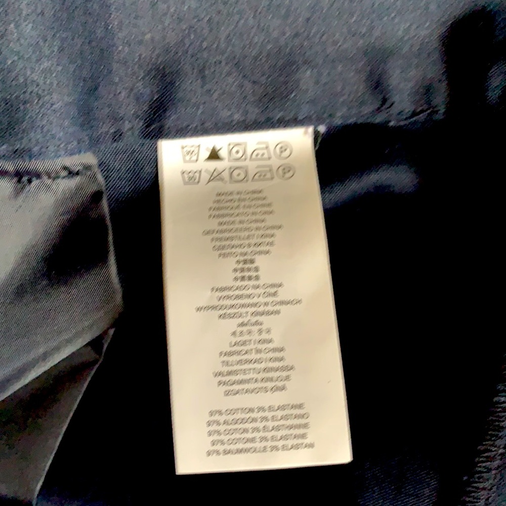 NWOT Michael Kors navy pants - Picture 3 of 6